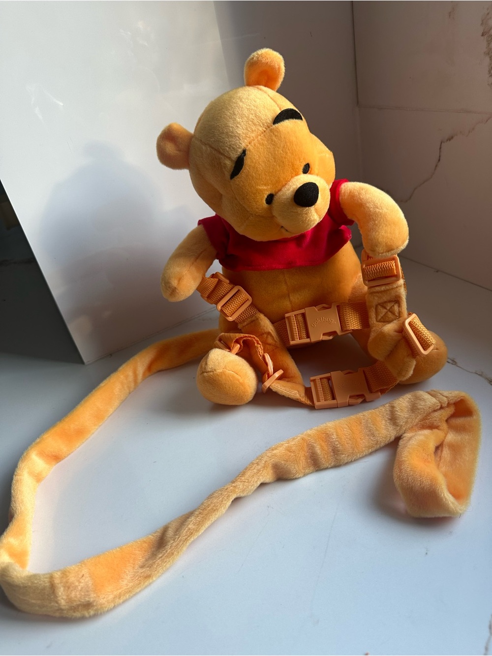 Winnie the Pooh Toddler Safety Harness Walking Leash Plush Backpack